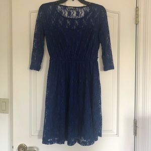 Blue Lace Dress